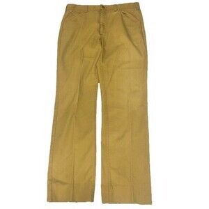 Vintage 70s LEE Mens Denim Jeans 35w x 33 - 36in seam Brown Made USA Tailored